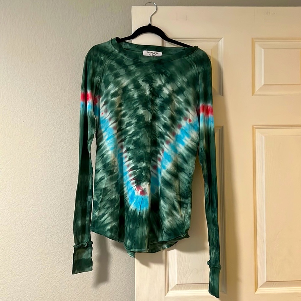 Free People - DayDreamer XS tie-dye long sleeve